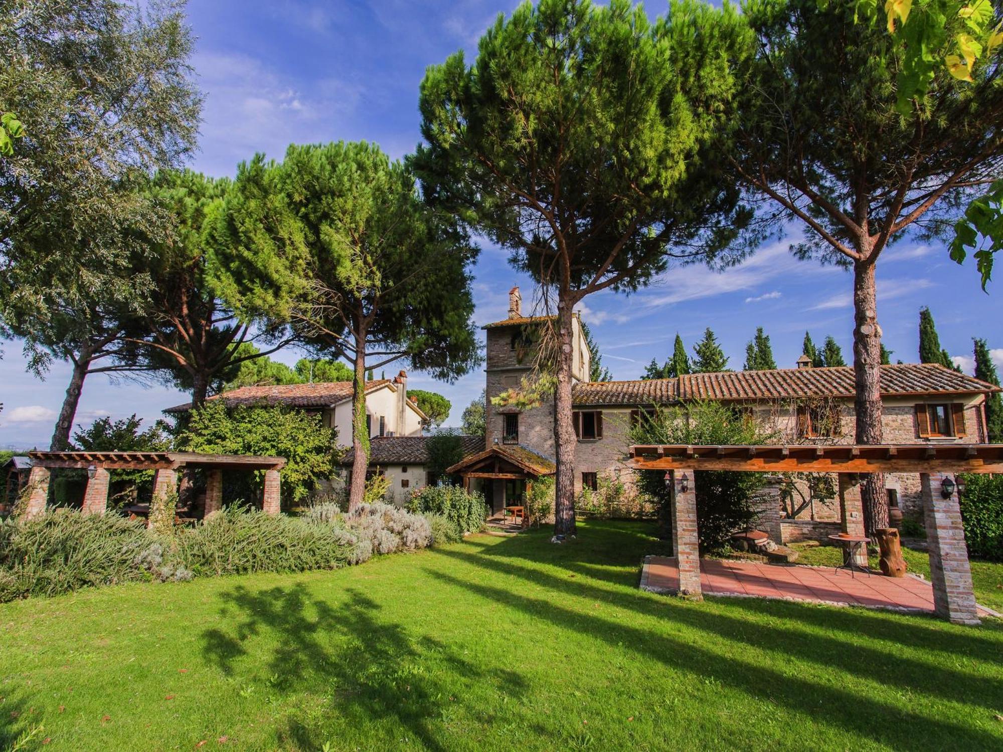 Farmhouse In Marsciano With Vineyards Olive Groves Buitenkant foto