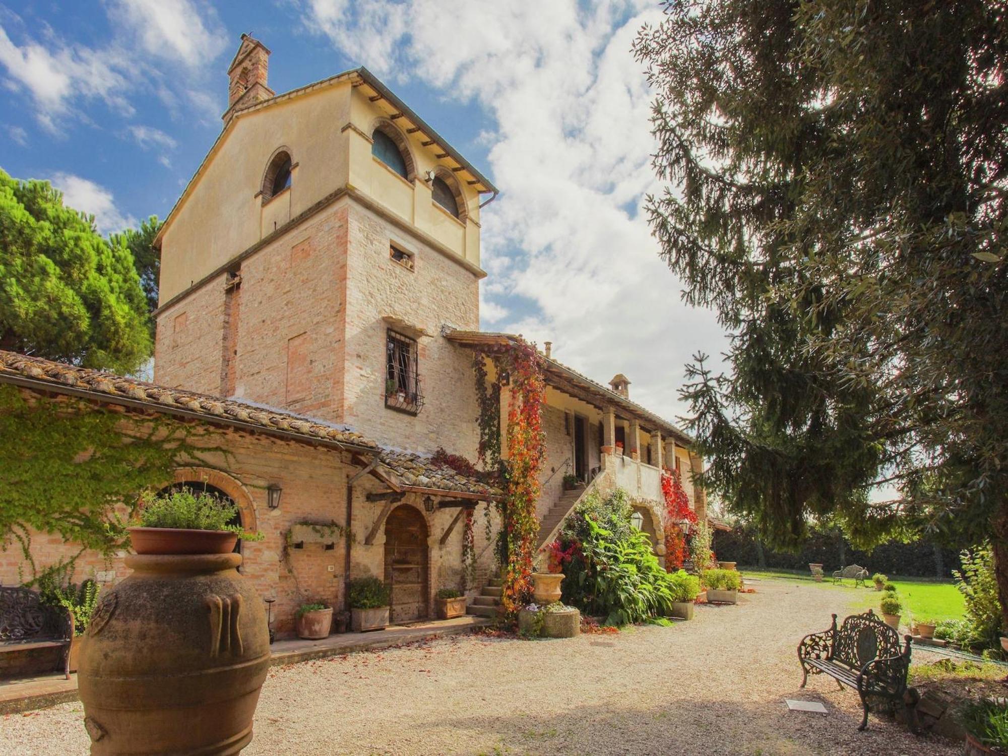 Farmhouse In Marsciano With Vineyards Olive Groves Buitenkant foto